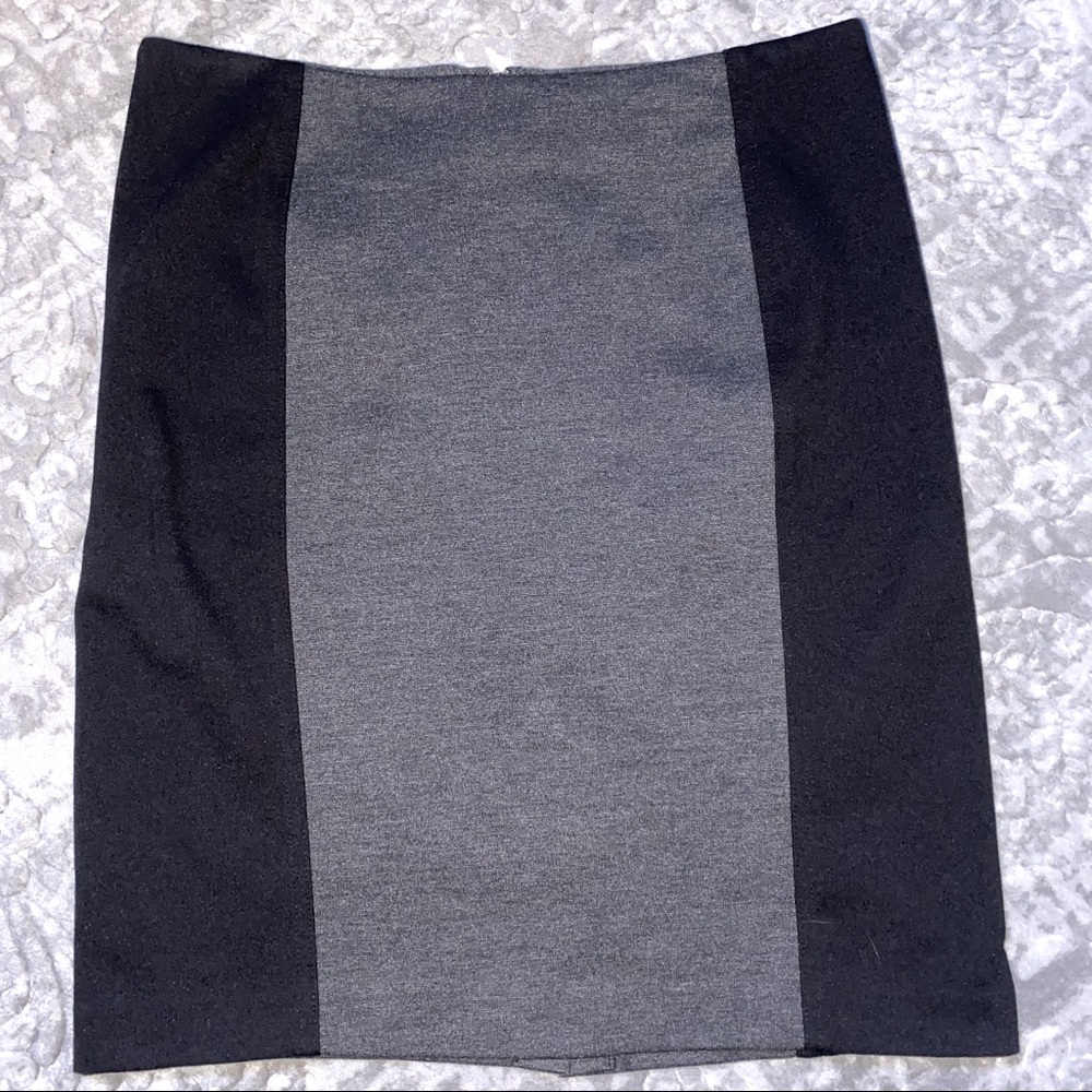 Michael Kors black and grey pencil skirt size 6